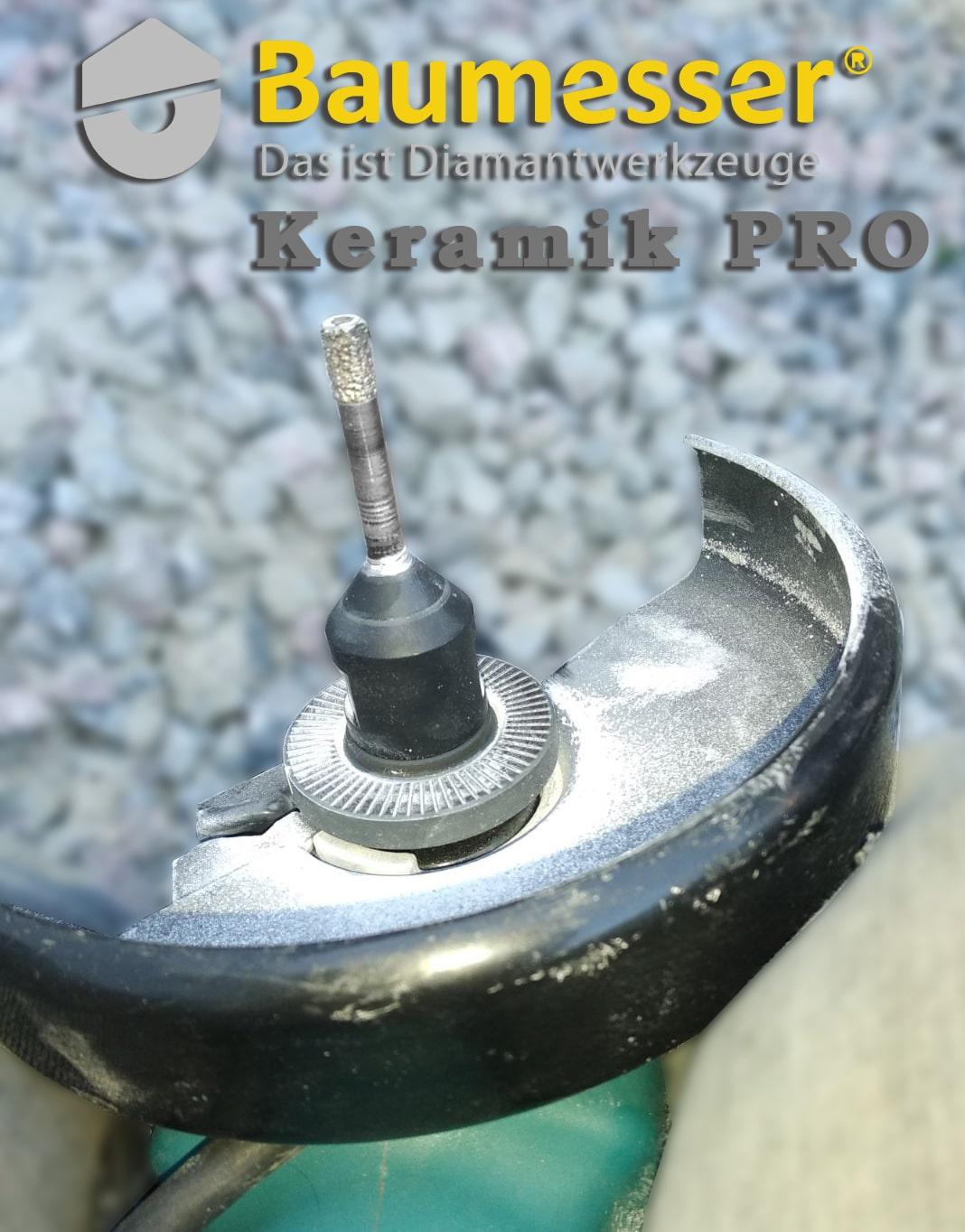 Сверло вакуумного спекания Baumesser Keramik M14 Pro